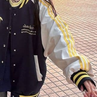 スタジャン 青 伝統的アカデミースタジャン