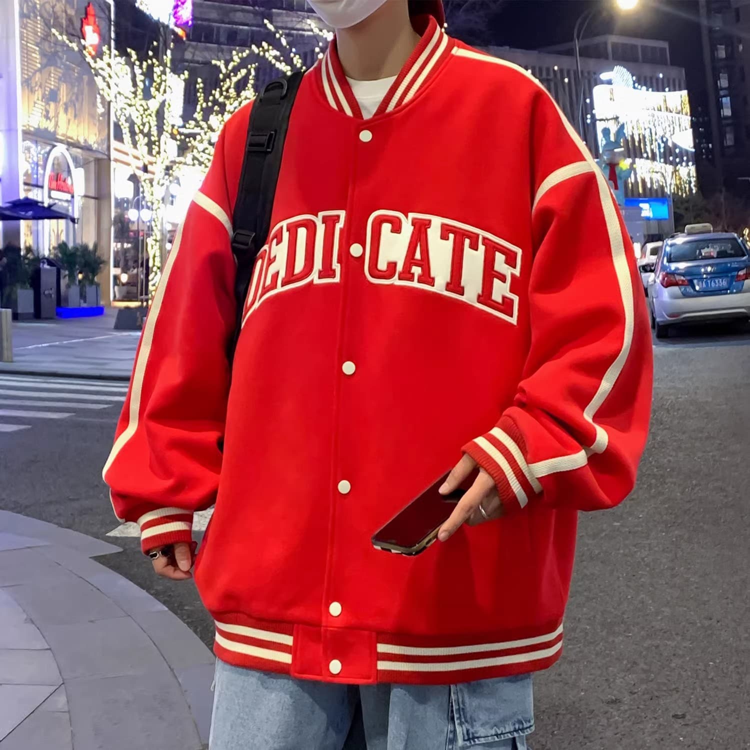スタジャン 緑 献身スタジアムジャケット